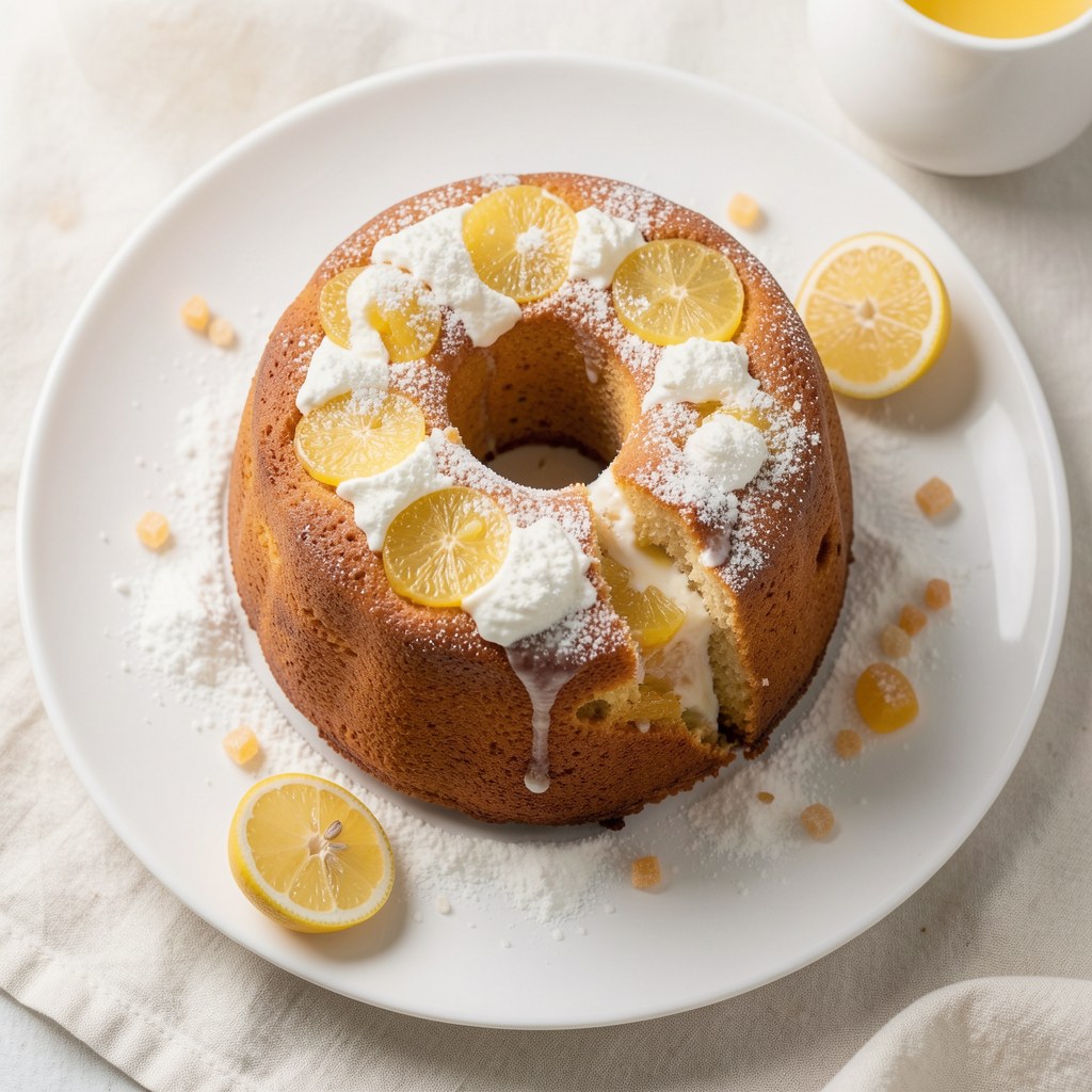 Babka cytrynowa staropolska