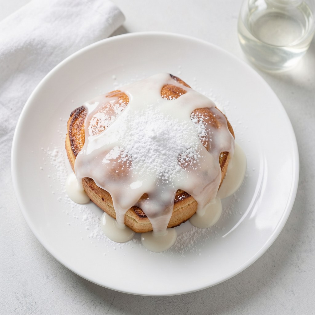 Biała polewa do babki