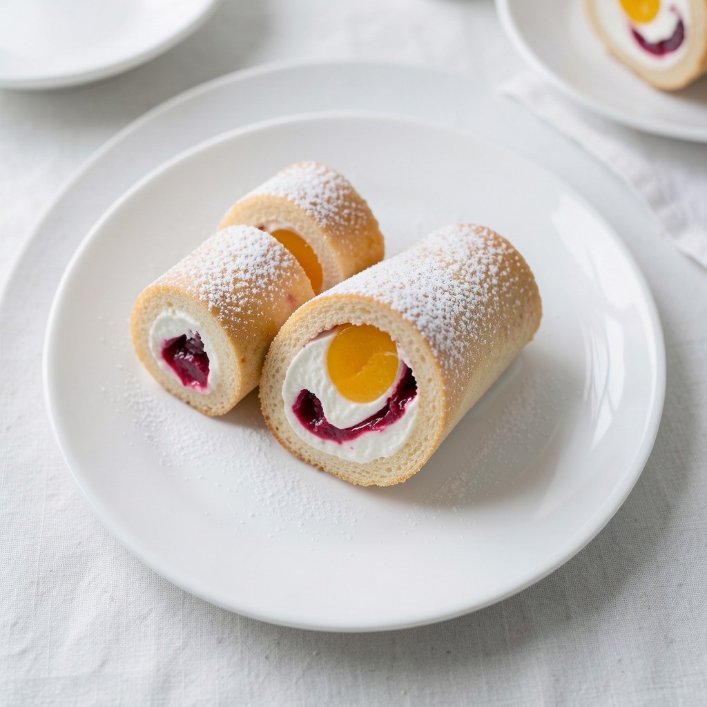 Rolada ze śmietaną