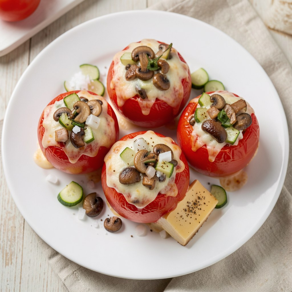 Pomidory nadziewane warzywami