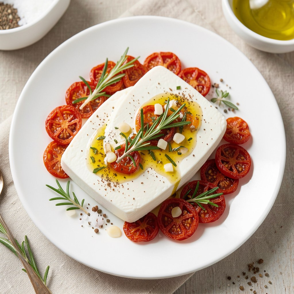 Twaróg z suszonymi pomidorami