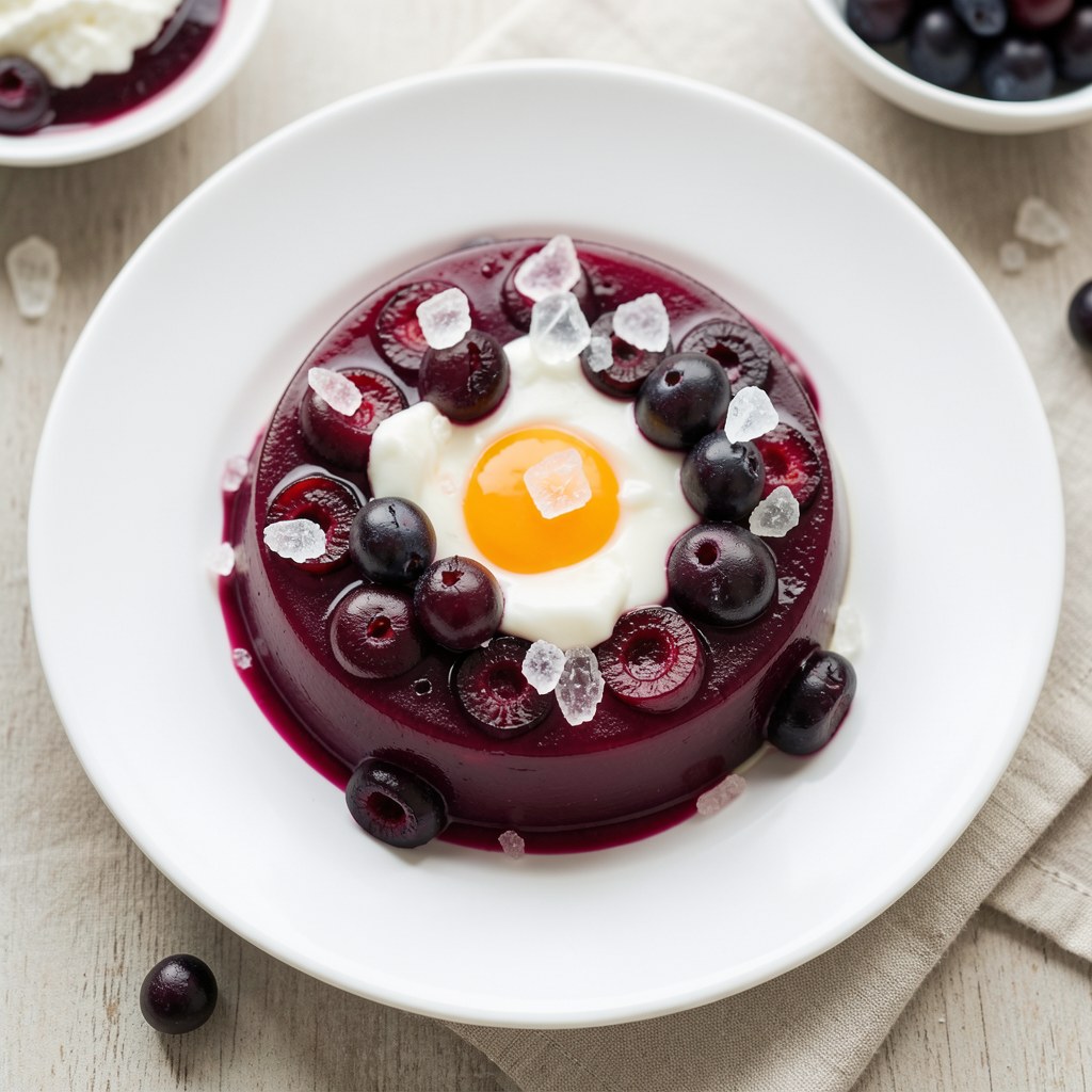 Galaretka z czereśni