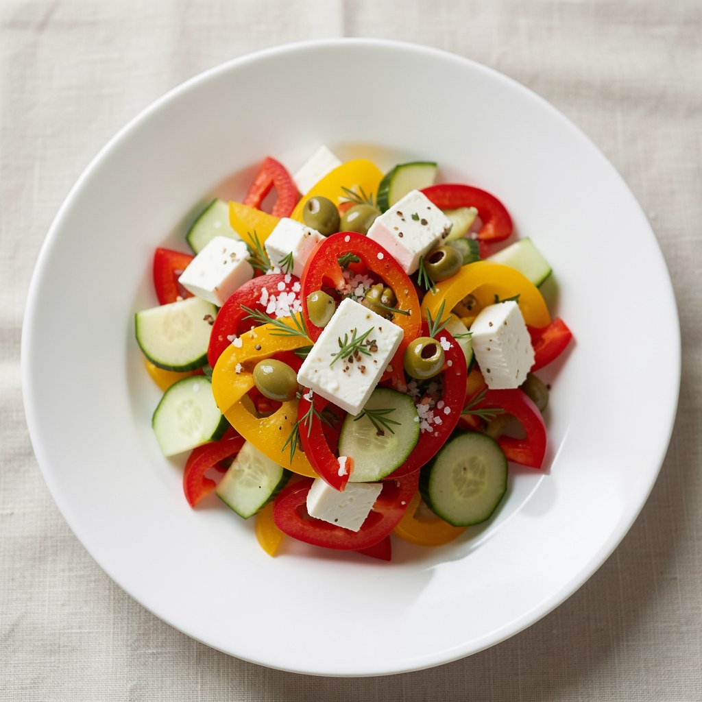 Sałatka paprykowa z fetą