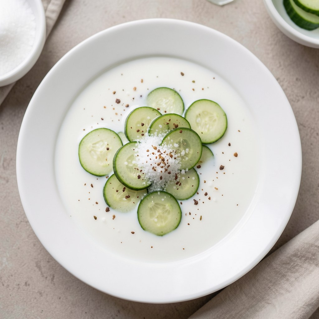 Napój mleczno-ogórkowy