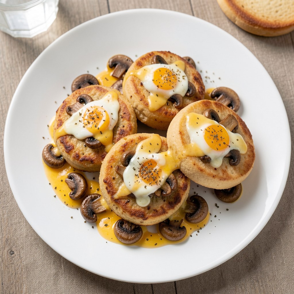 Kotleciki pieczarkowe