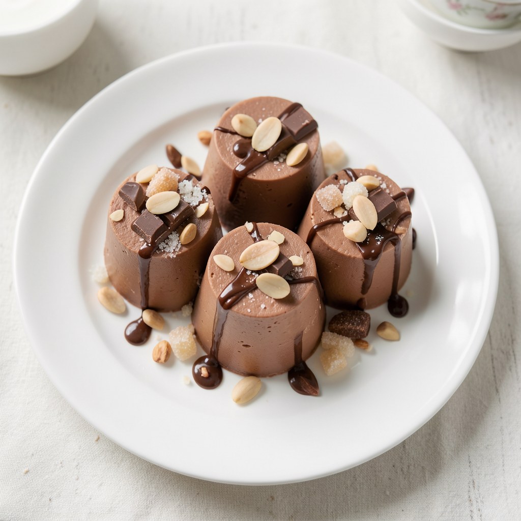 Blanc-manger z czekolady