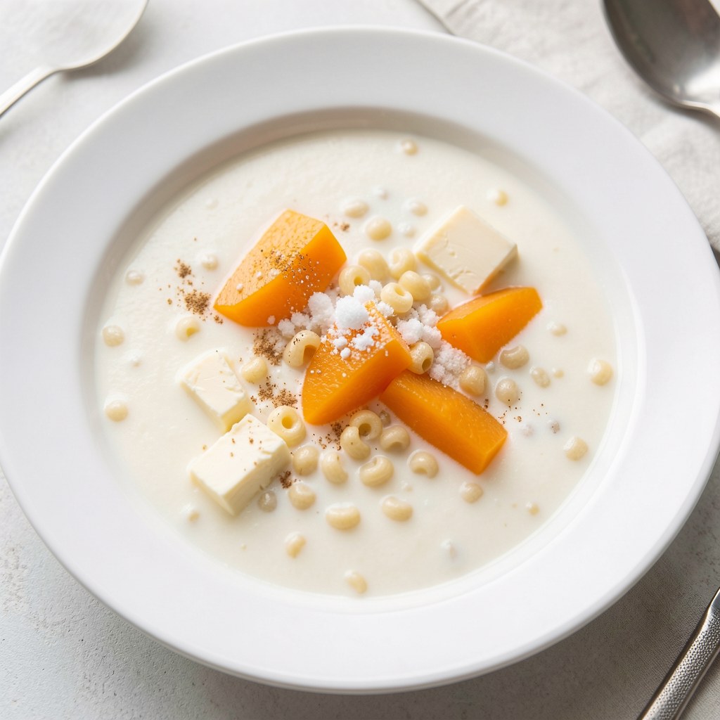 Zupa mleczna z dynią