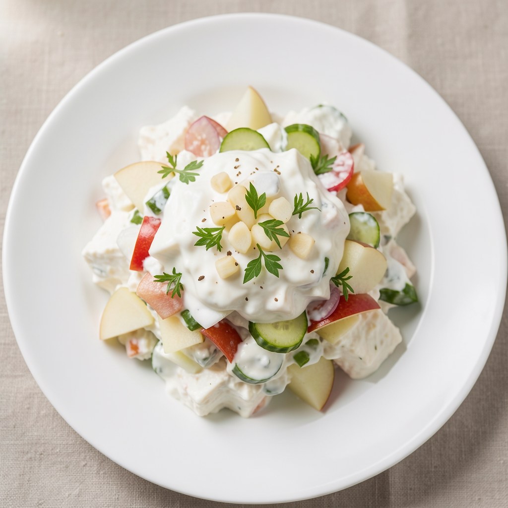 Sałatka z twarogu
