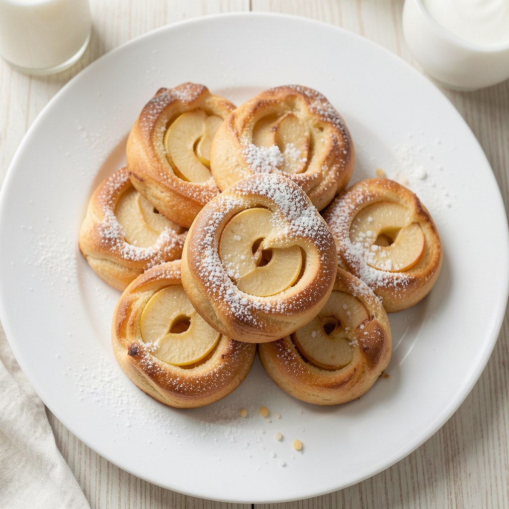 Racuszki z jabłkami