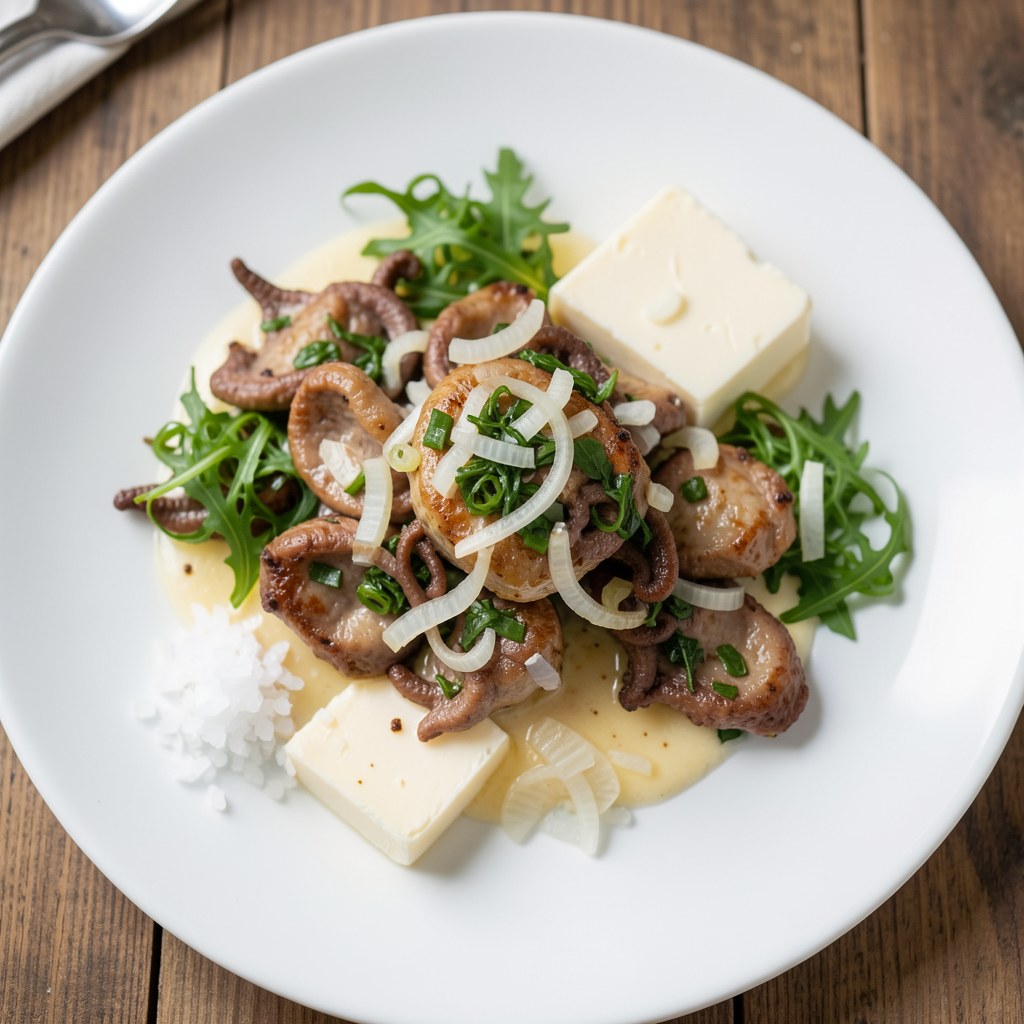 Wątróbka drobiowa na maśle