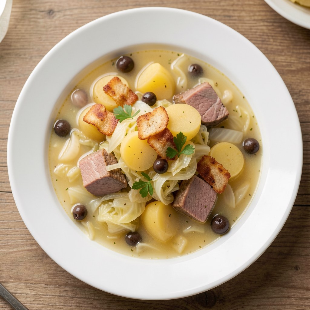 Zupa z kapusty włoskiej