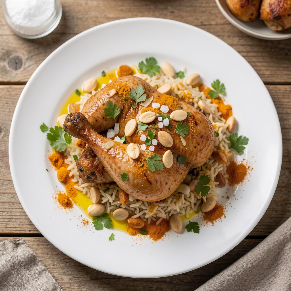 Kurczak z migdałami