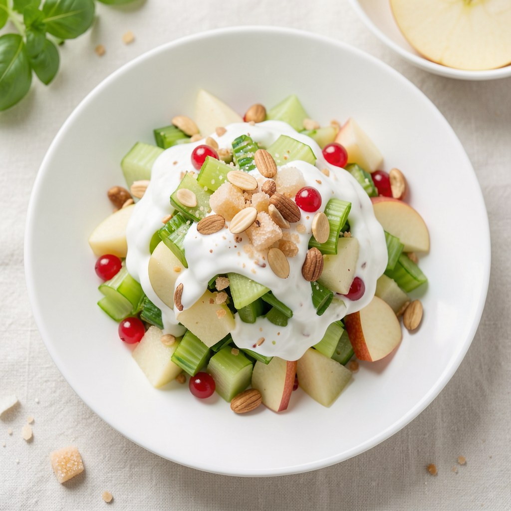 Surówka z selerem i rodzynkami