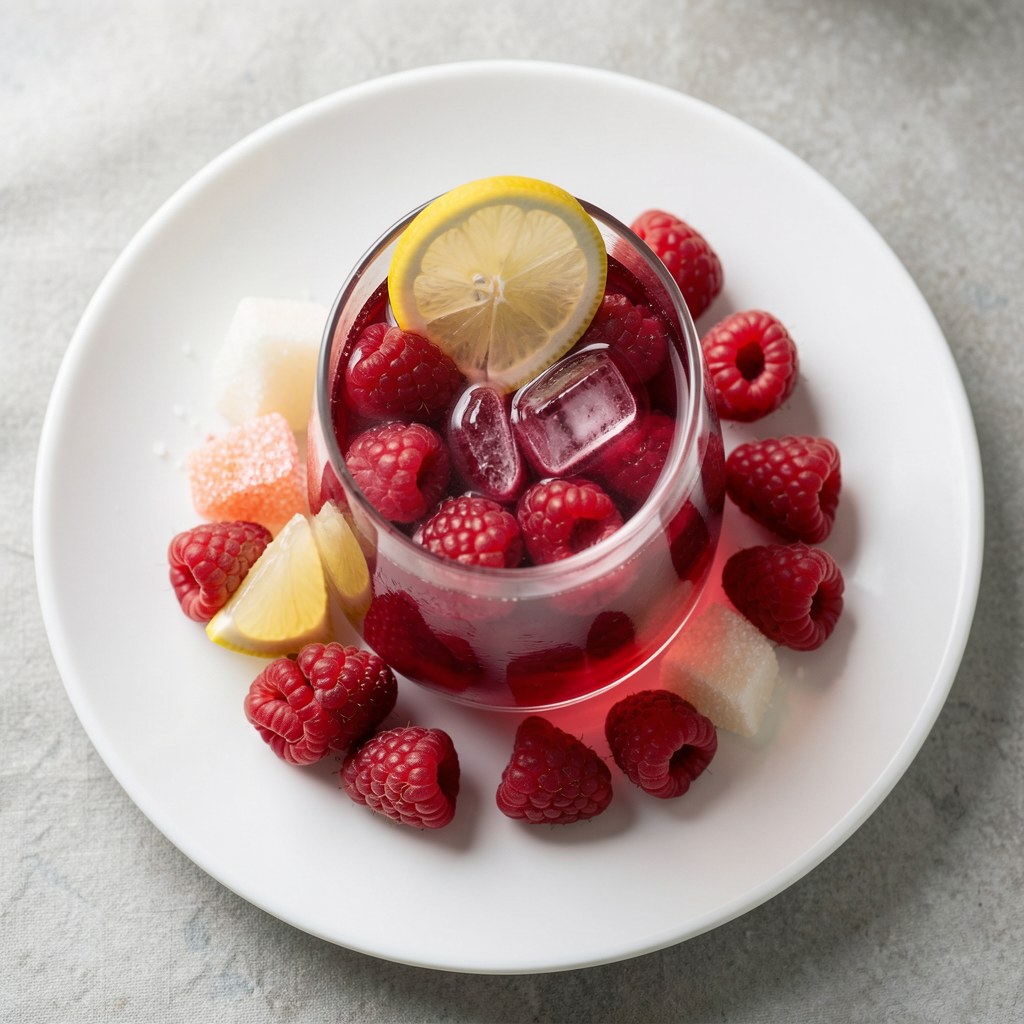 Malinowa naleweczka.