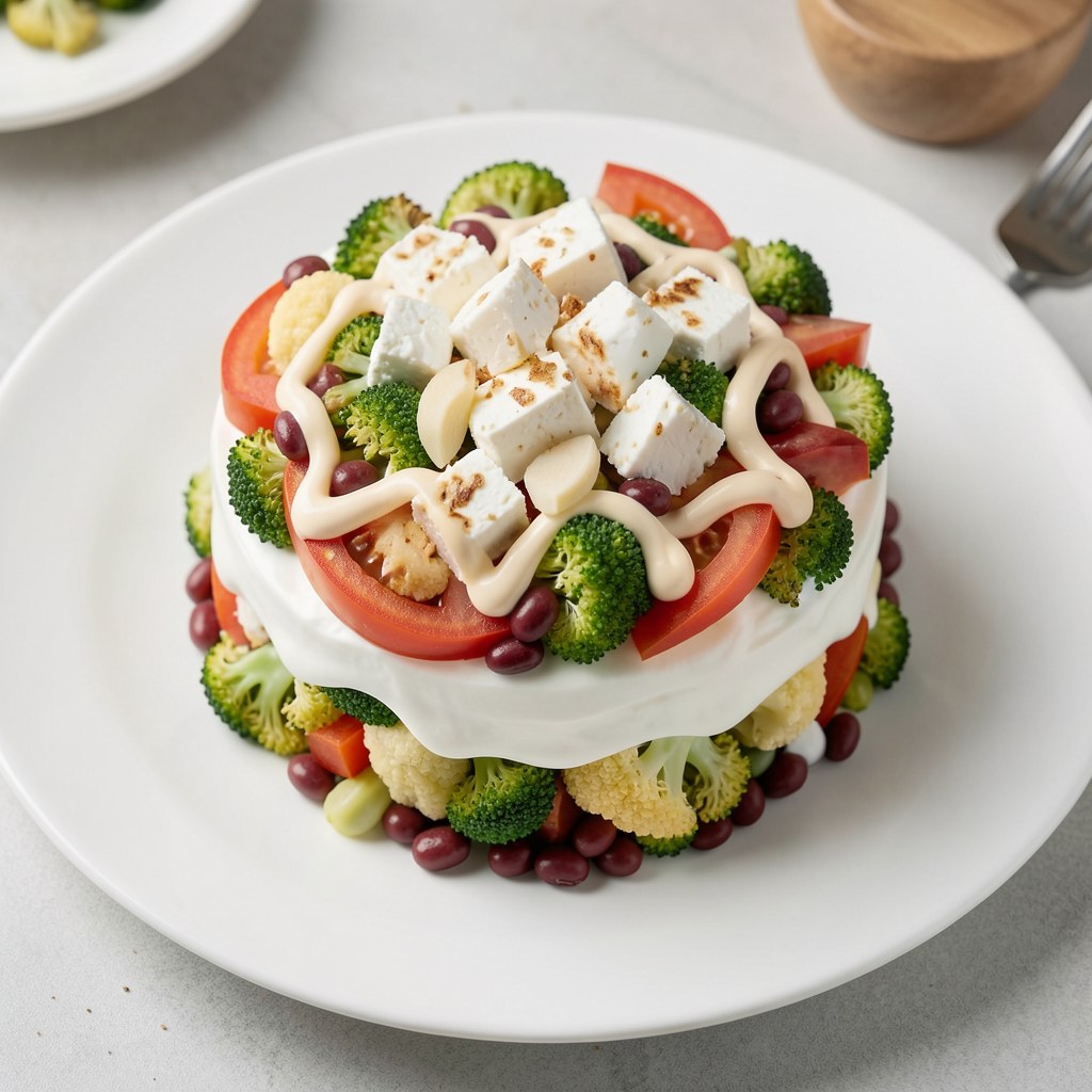 Sałatka z brokułem.