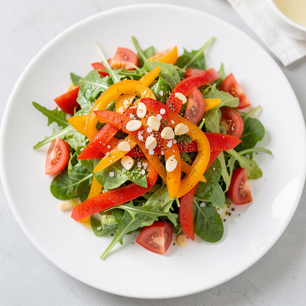 Surówka z papryki i sałaty