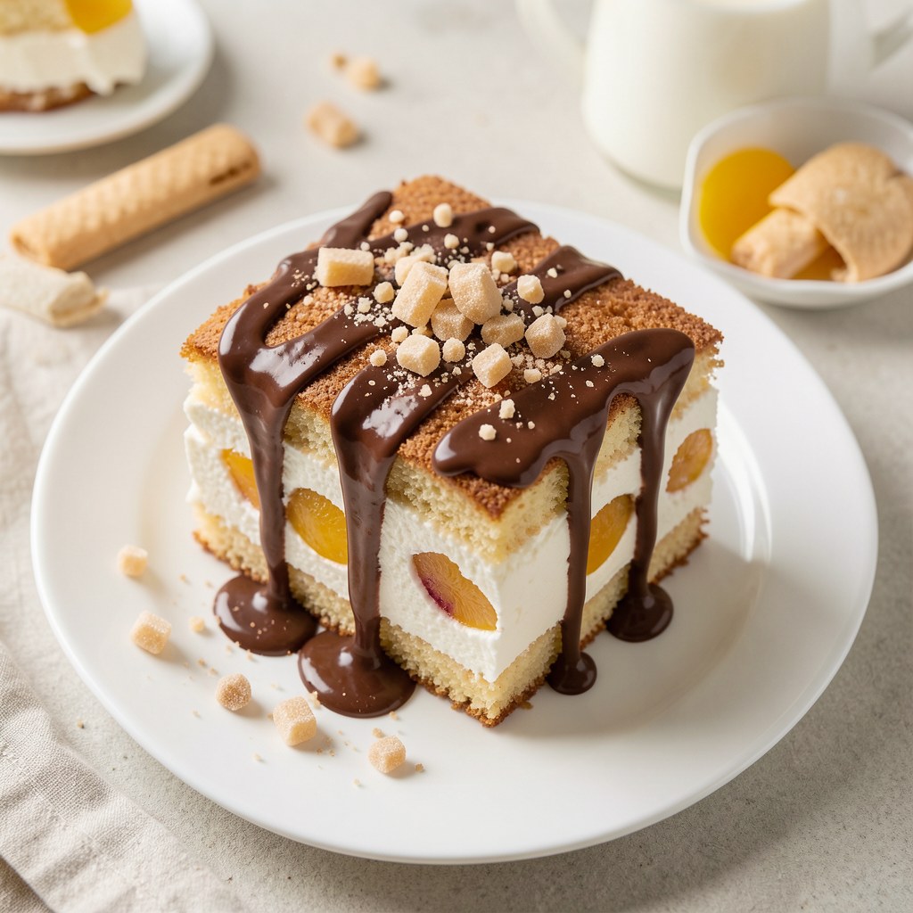 Ciasto brzoskwiniowe