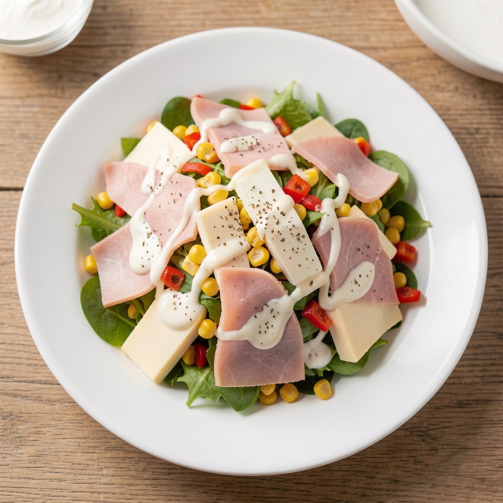 Sałatka z serem