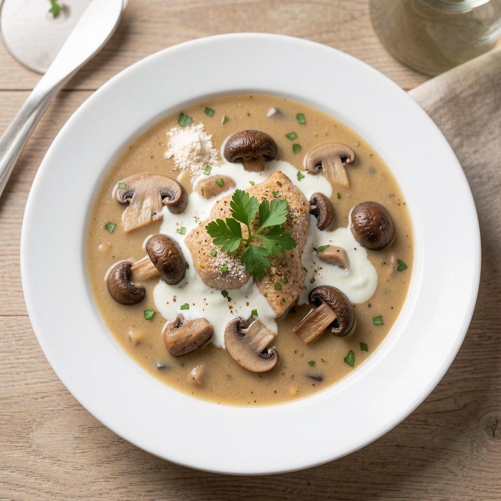 Zupa z podrobów z drobiu