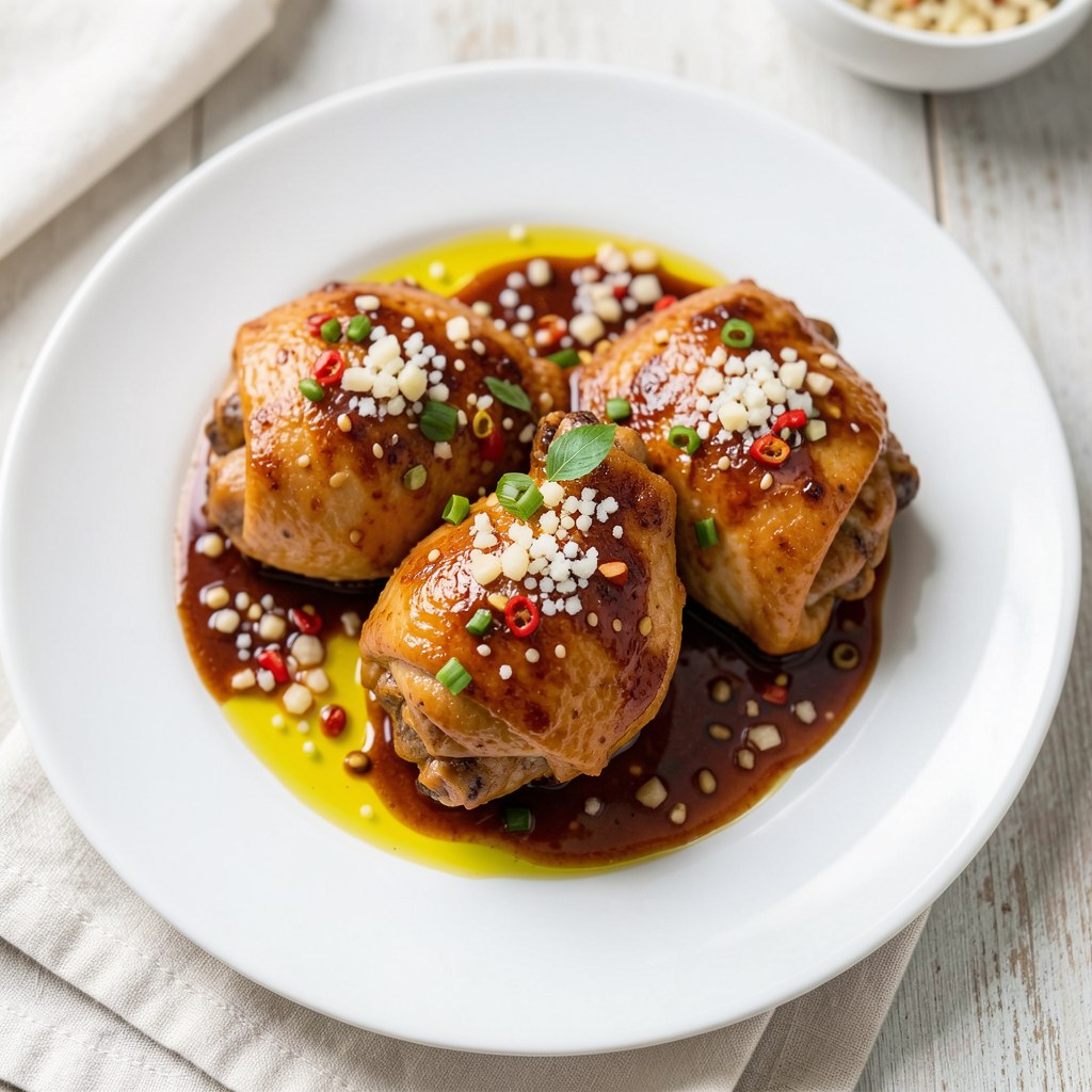 Udka z kurczaka duszone