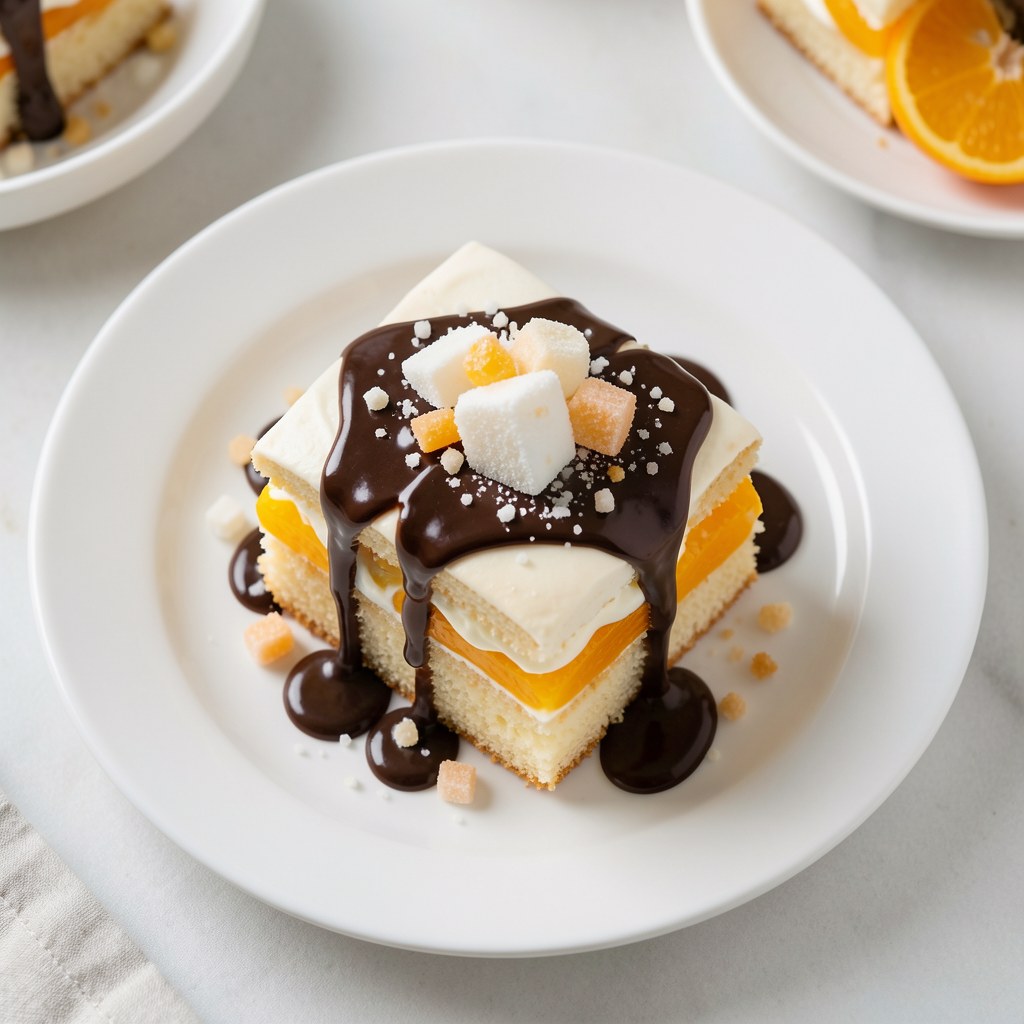 ciasto z sokiem pomarańczowym