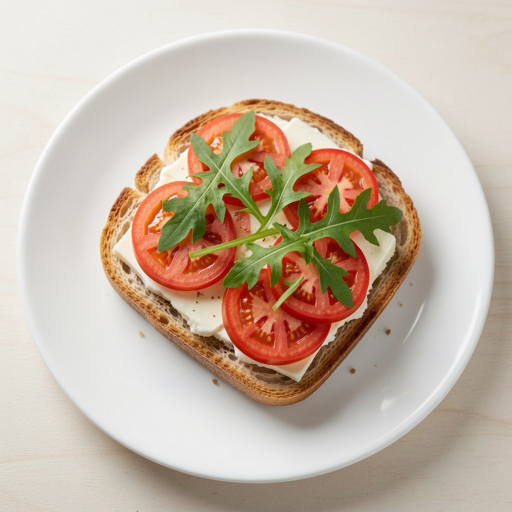 Kanapka z rzeżuchą