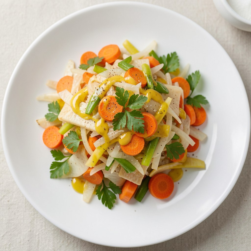 surówka z mieszanki warzyw