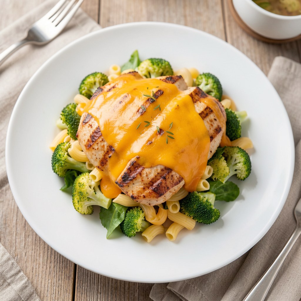 SAŁATKA BROKUŁOWA Z KURCZAKIEM