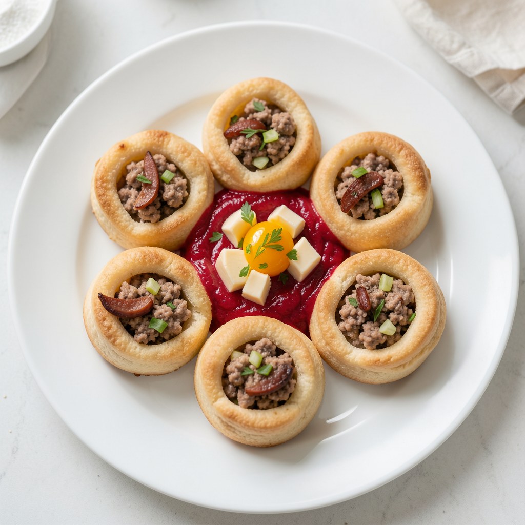 Paszteciki kruche do barszczu