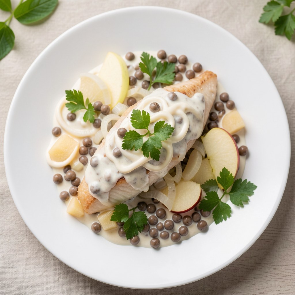 Śledzie z gorczycą