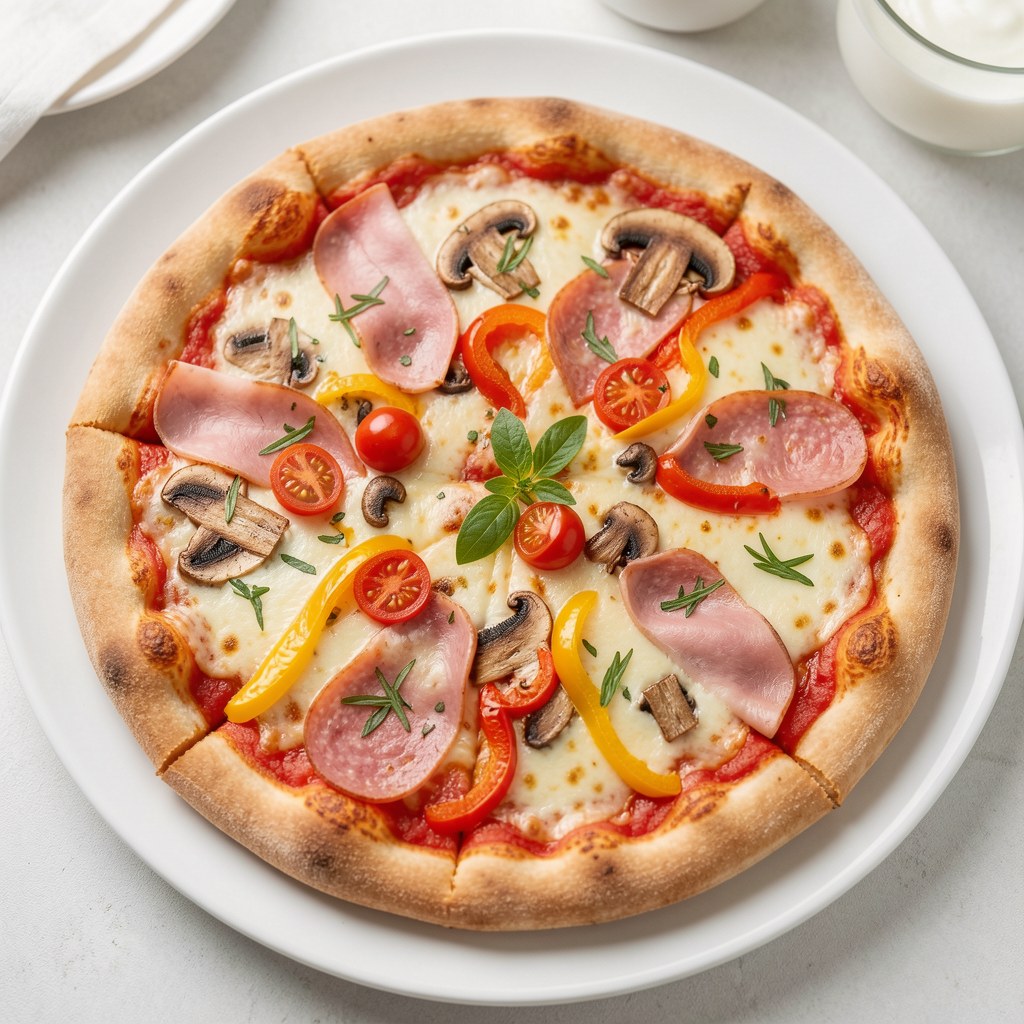 Pizza na francuskim cieście mojej córki