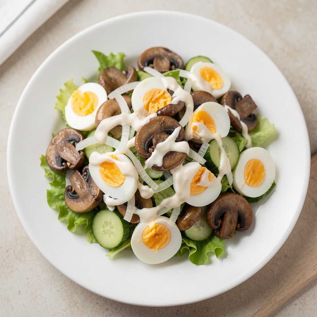 Sałatka pieczarkowa