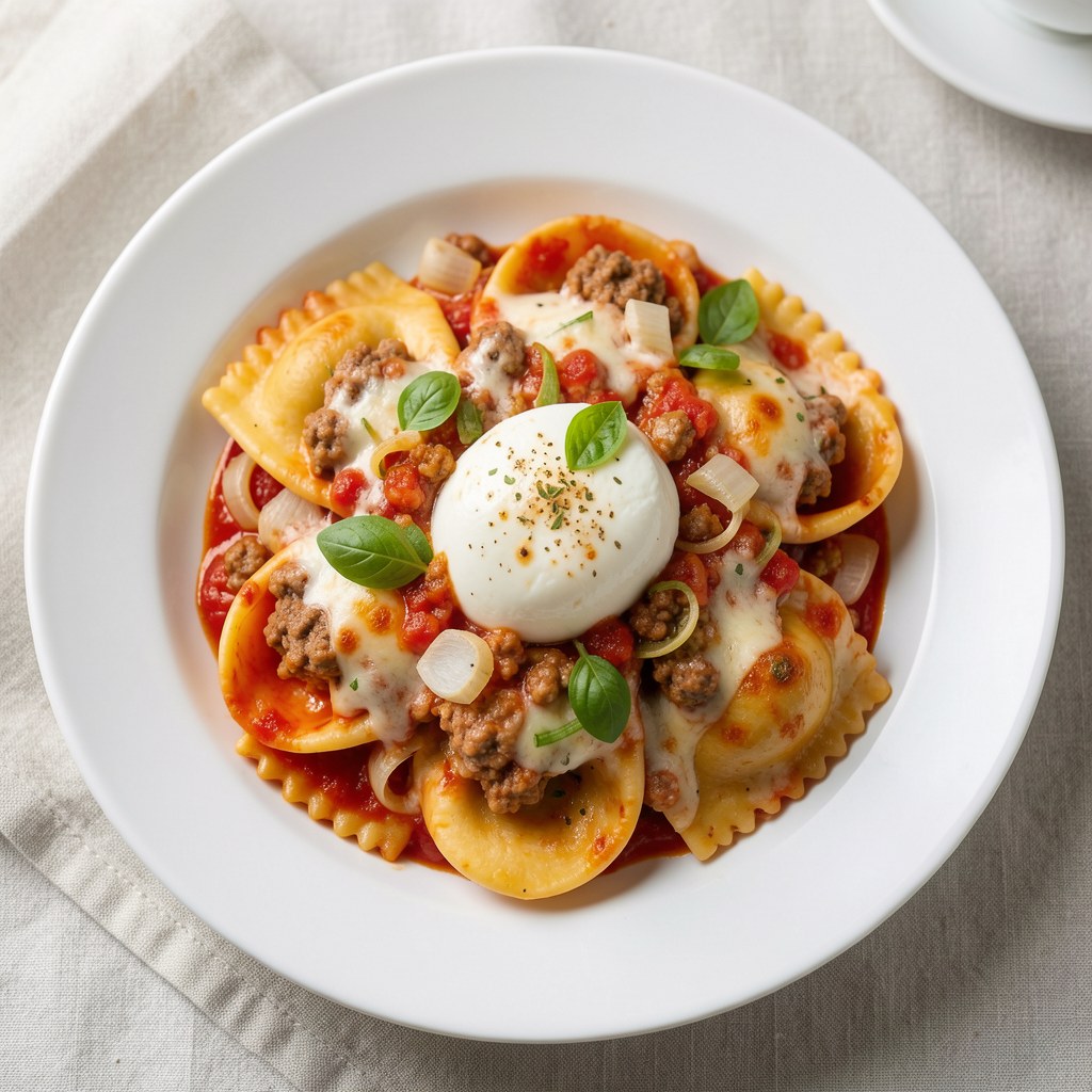 Muszle Conchiglioni a'la bolognese