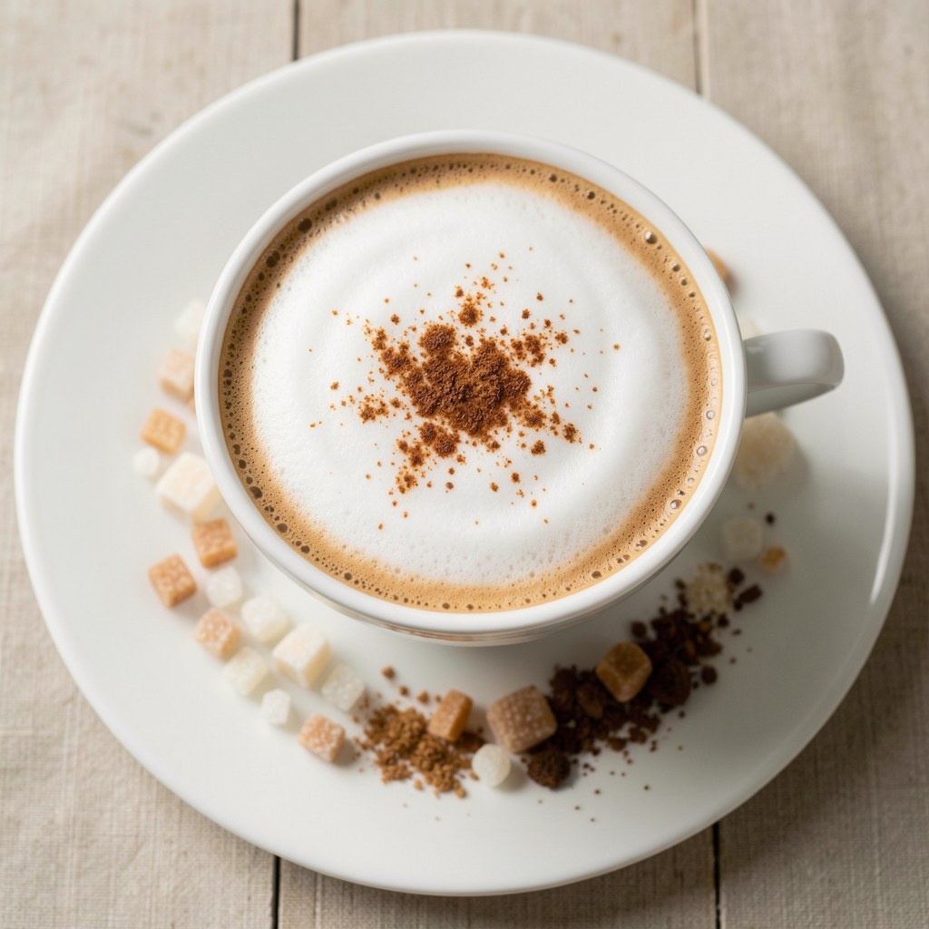 Mleczna kawa
