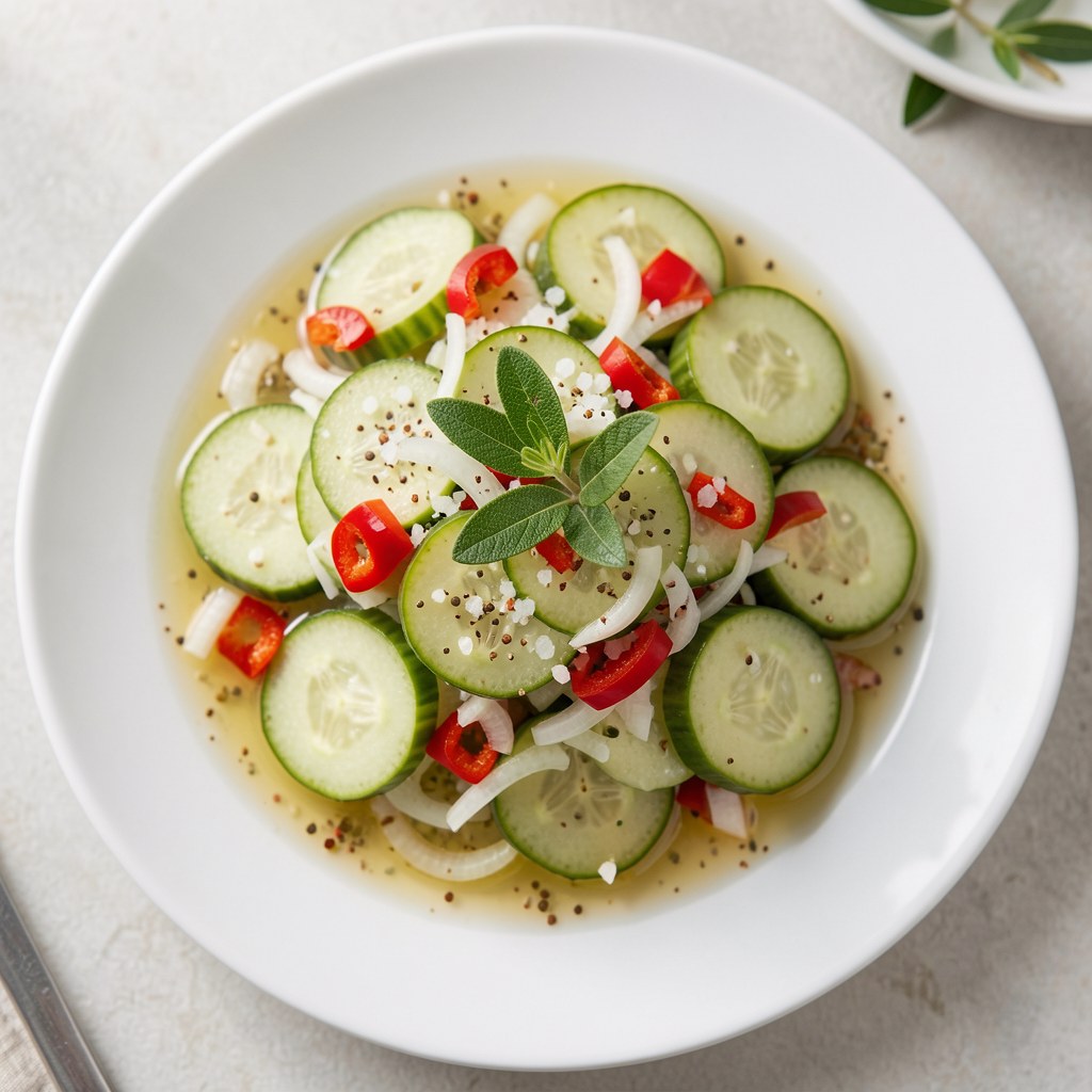 Sałatka z ogórków