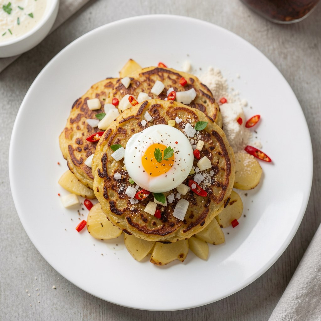 Placki ziemniaczane na ostro