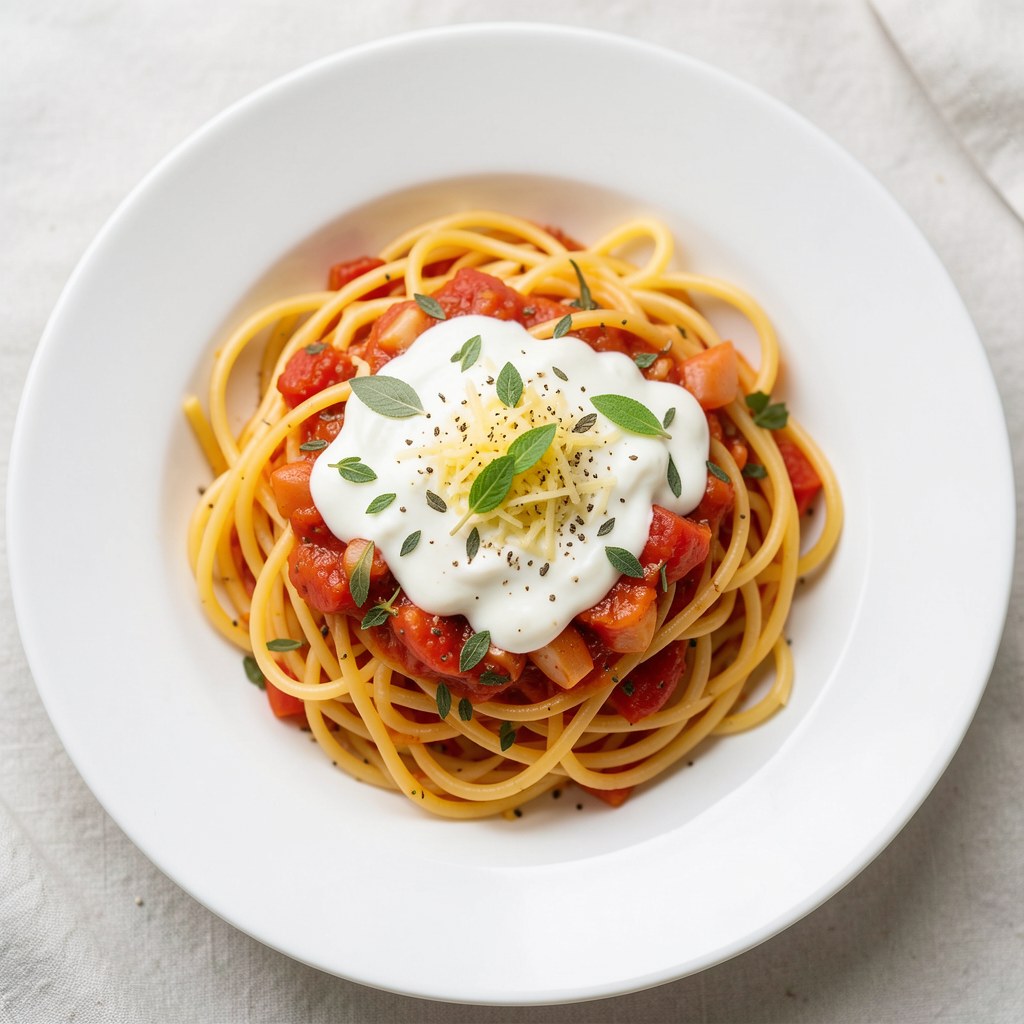 Spaghetti wegetariańskie