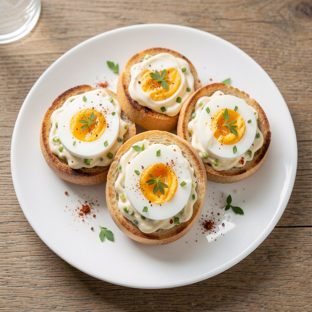Jajka faszerowane ze szczypiorkiem