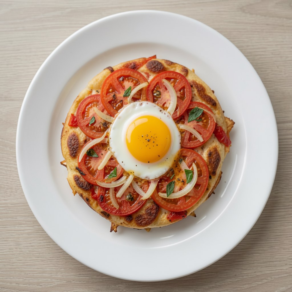 Jajecznica z pomidorami