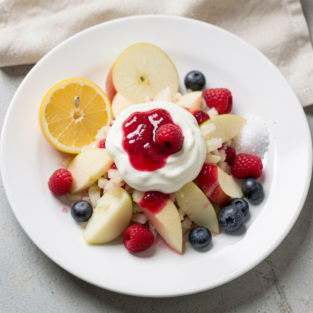 surówka z chrzanu z dżemem