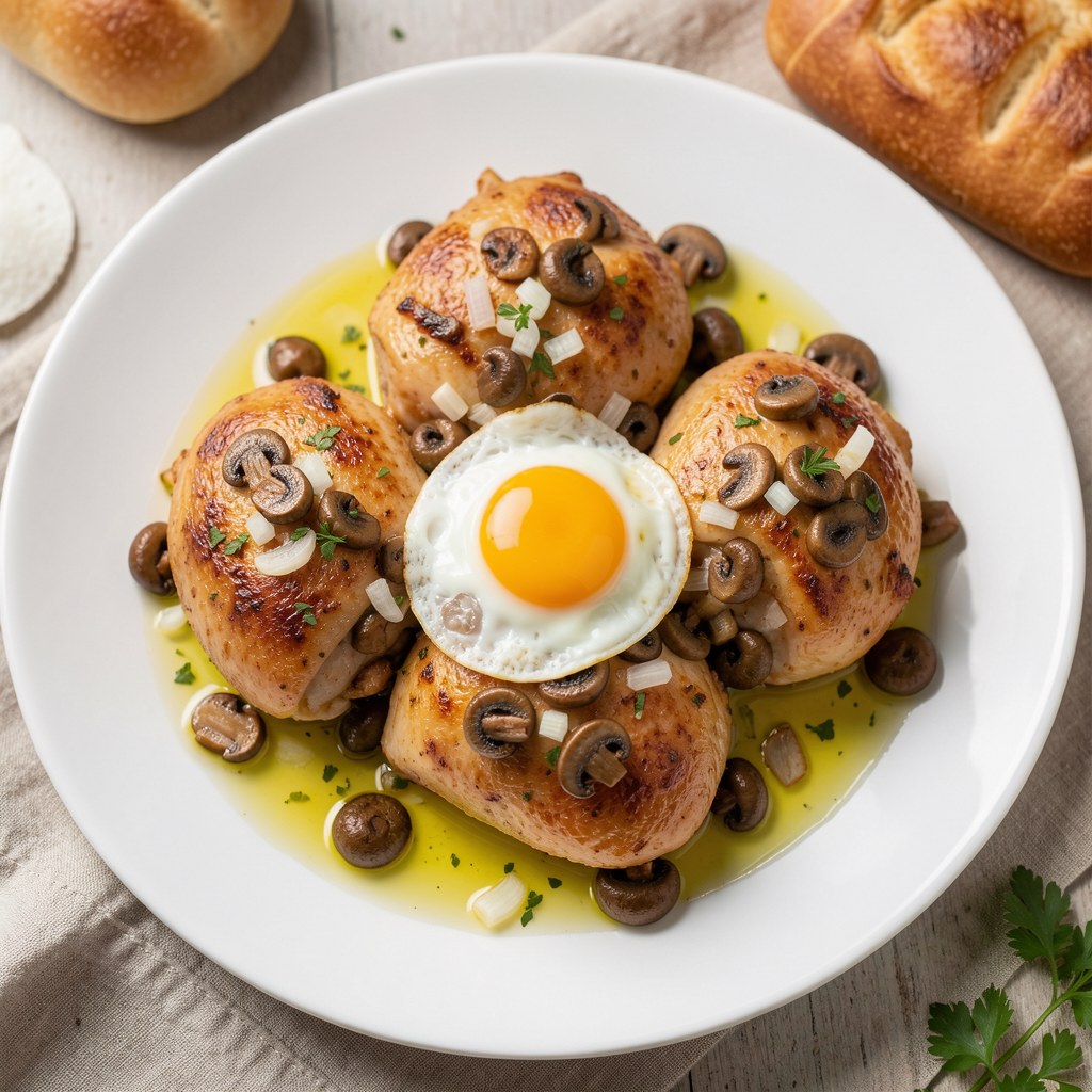 Udka z kurczaka faszerowane