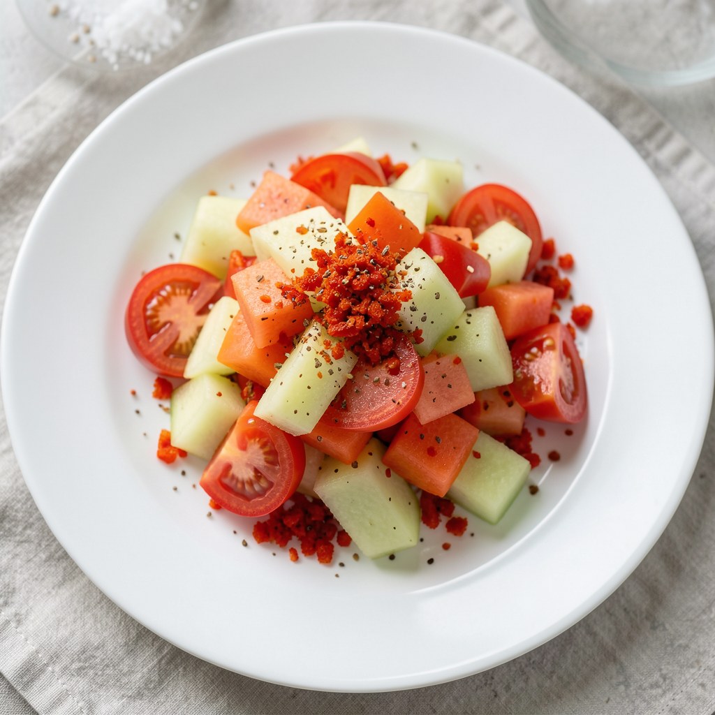 surówka z melona na ostro