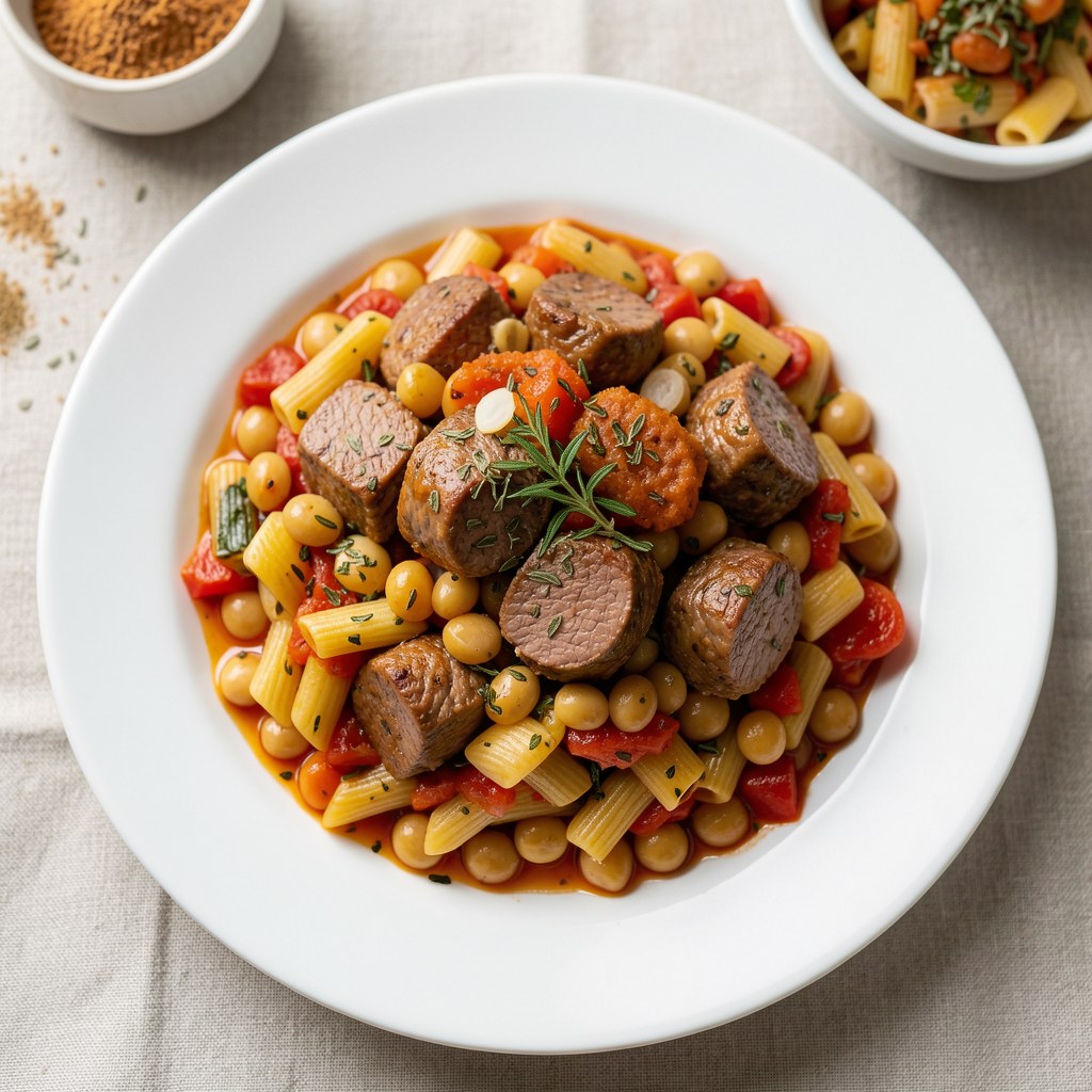 Fasolka z mięsem po bułgarsku