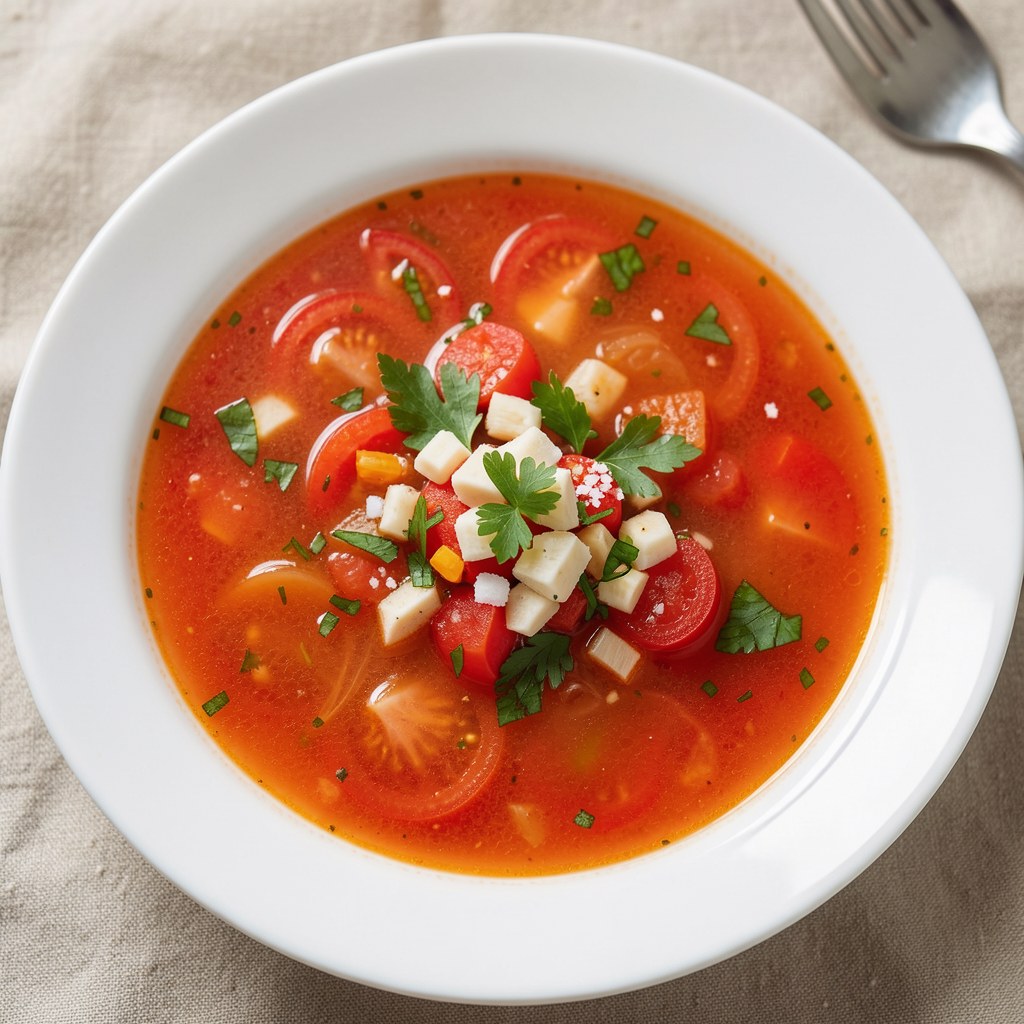 Zupa pomidorowa czysta