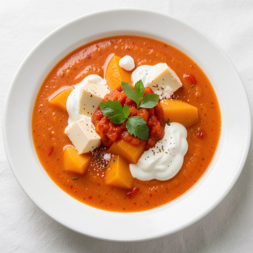 Zupa pomidorowa z dynią