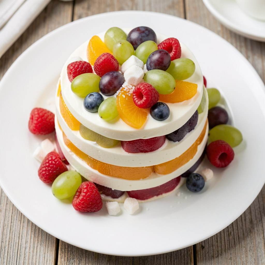 Deser owocowo galaretkowy