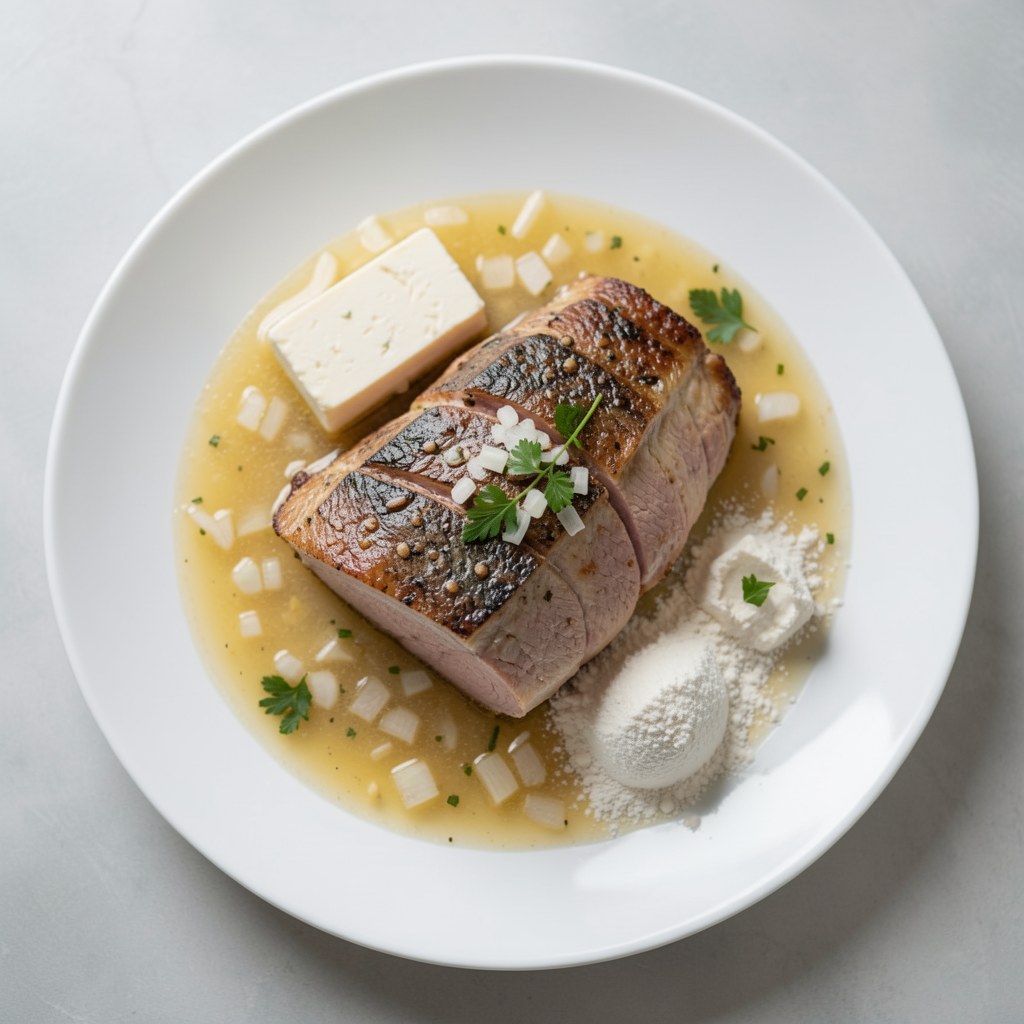 Sos sledziowy do sztuki mięsa