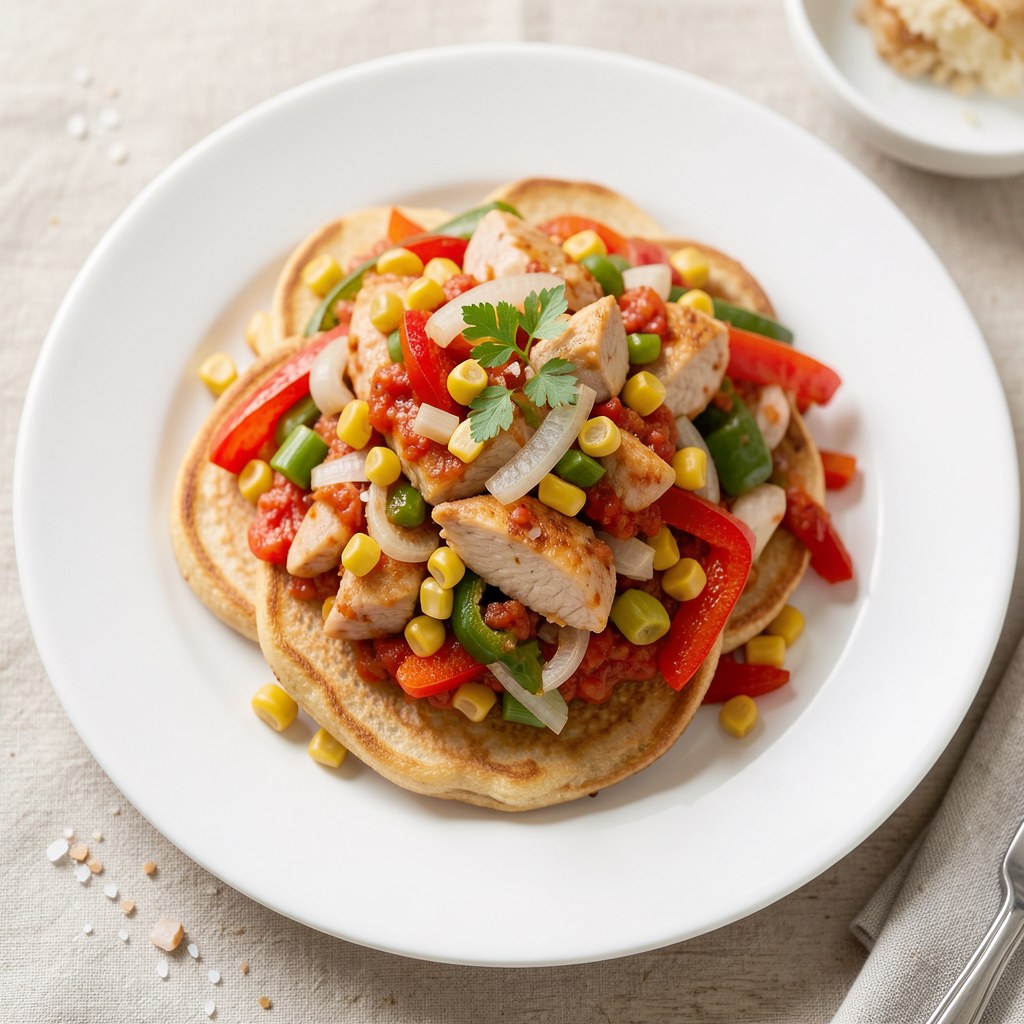 Farsz warzywno-kurczakowy do naleśników