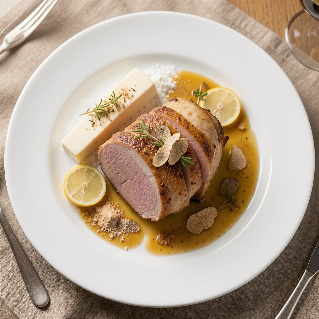 Sos truflowy do potrawki z indyka lub kury.