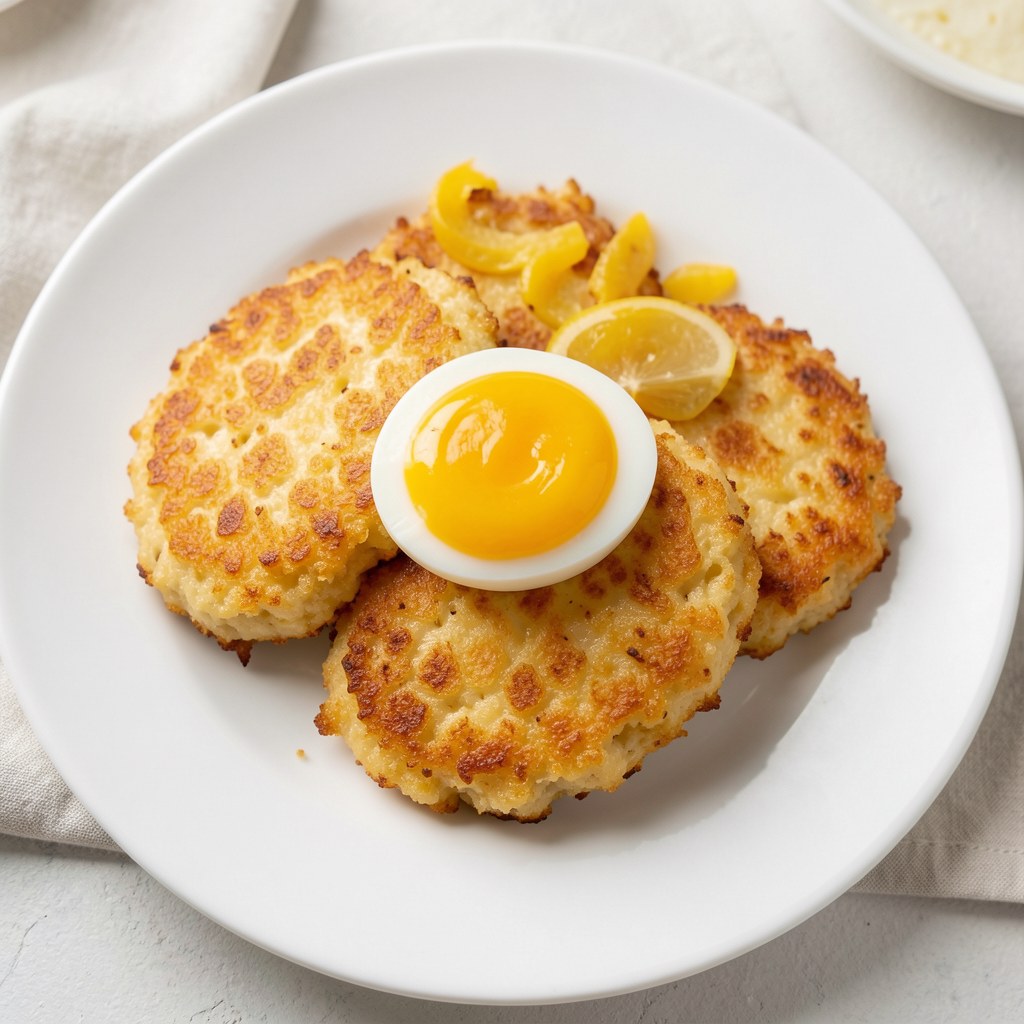 Kotlety z żółtego sera na ostro